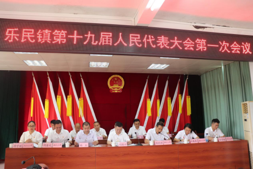 乐民镇第十九届人民代表大会第一次会议胜利召开