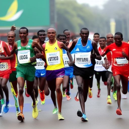 “国际马拉松比赛落幕，埃塞俄比亚选手包揽男女冠军”