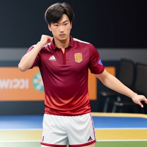 乒乓球王子马龙夺得世锦赛金牌