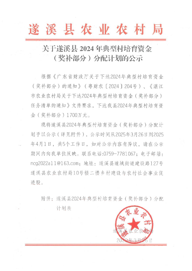 关于遂溪县2024年典型村培育资金（奖补部分）分配计划的公示_00.png